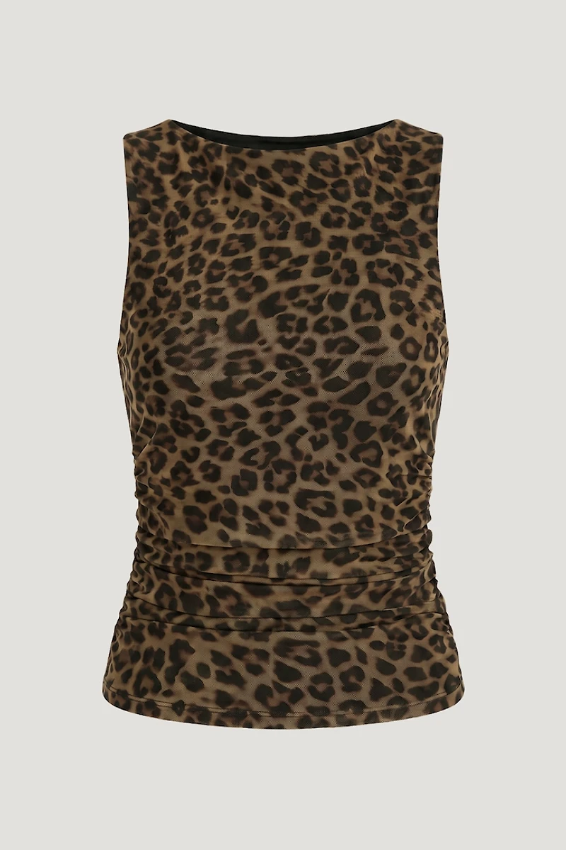 Camisole imprimée en maille Nola