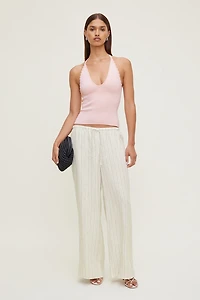 Leo Linen Wide Leg Pants