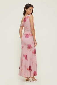 Kristina Mesh Maxi Dress