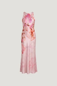 Andy Satin Maxi Dress