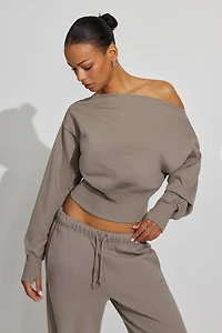 Chandail à épaules dégagées SoftTerry