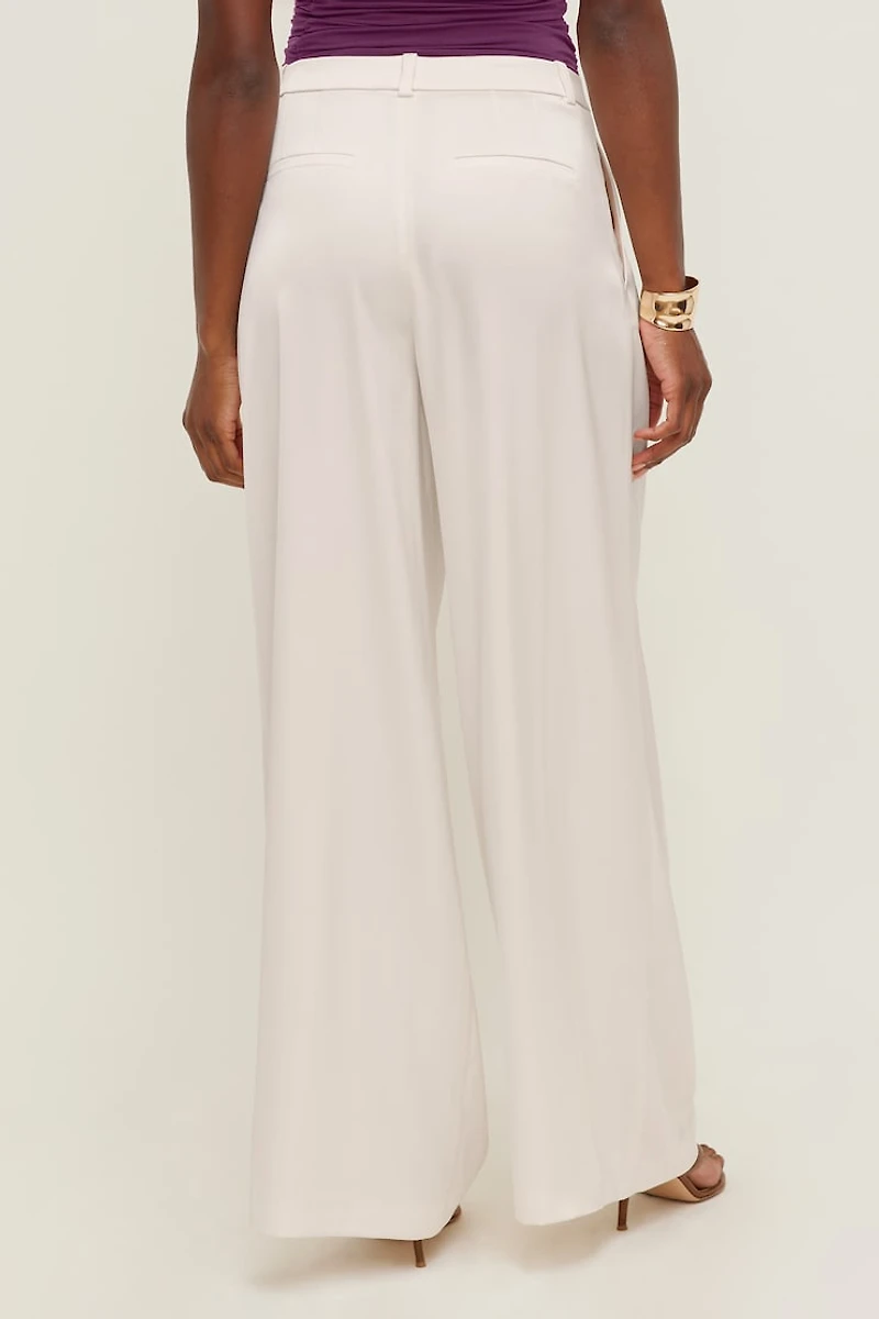 Satin Wide Leg Pants