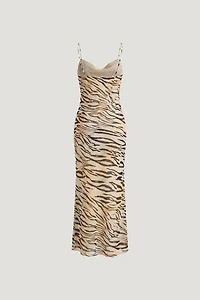 Robe style nuisette maxi Alessia