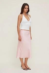 Sculpt Plunge Halter Top