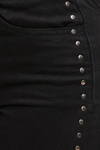 Jean Heidi à taille haute et jambe large
