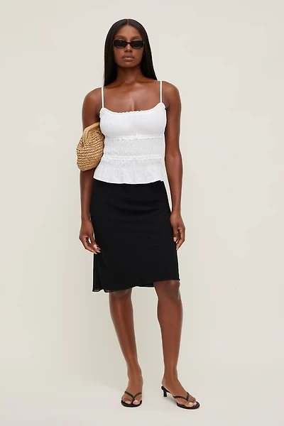 Georgette Midi Skirt