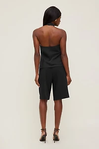 Buckle Halter Top