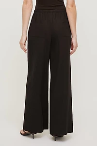 Leo Linen Wide Leg Pants