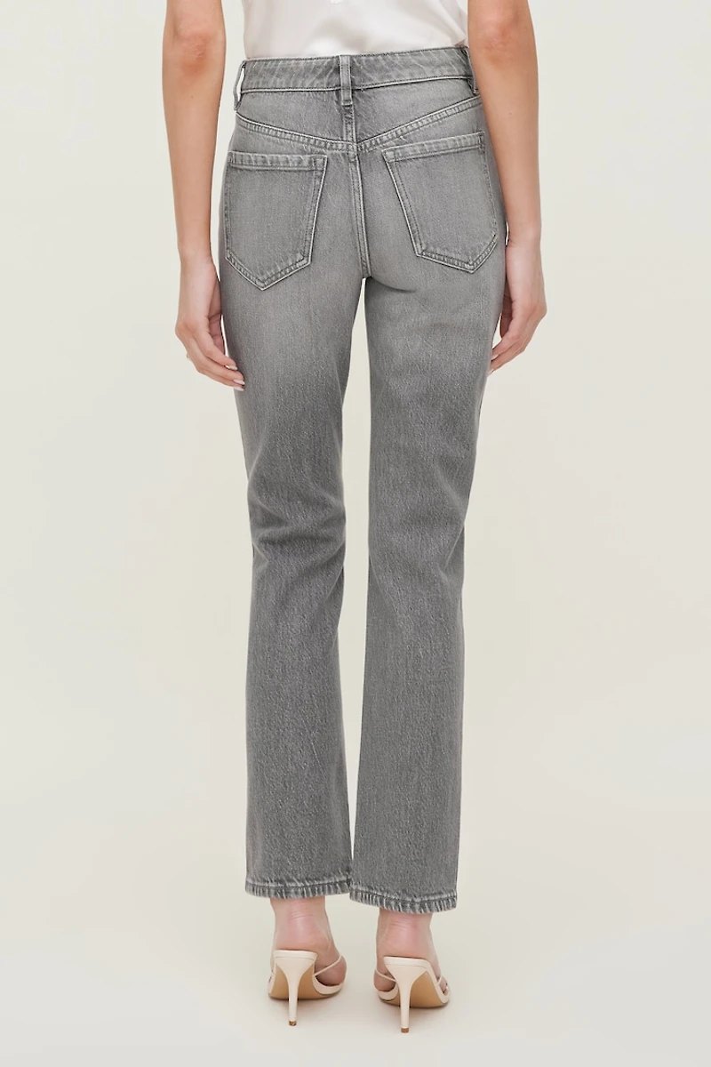 Frenchie High Rise Slim Leg Jeans