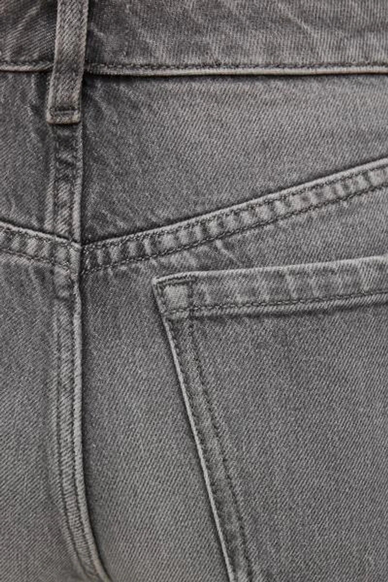 Jean ajusté à taille haute Frenchie