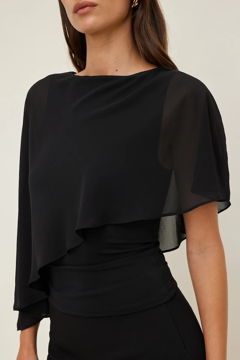 Sculpt Cape Top