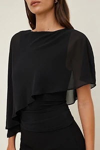 Sculpt Cape Top