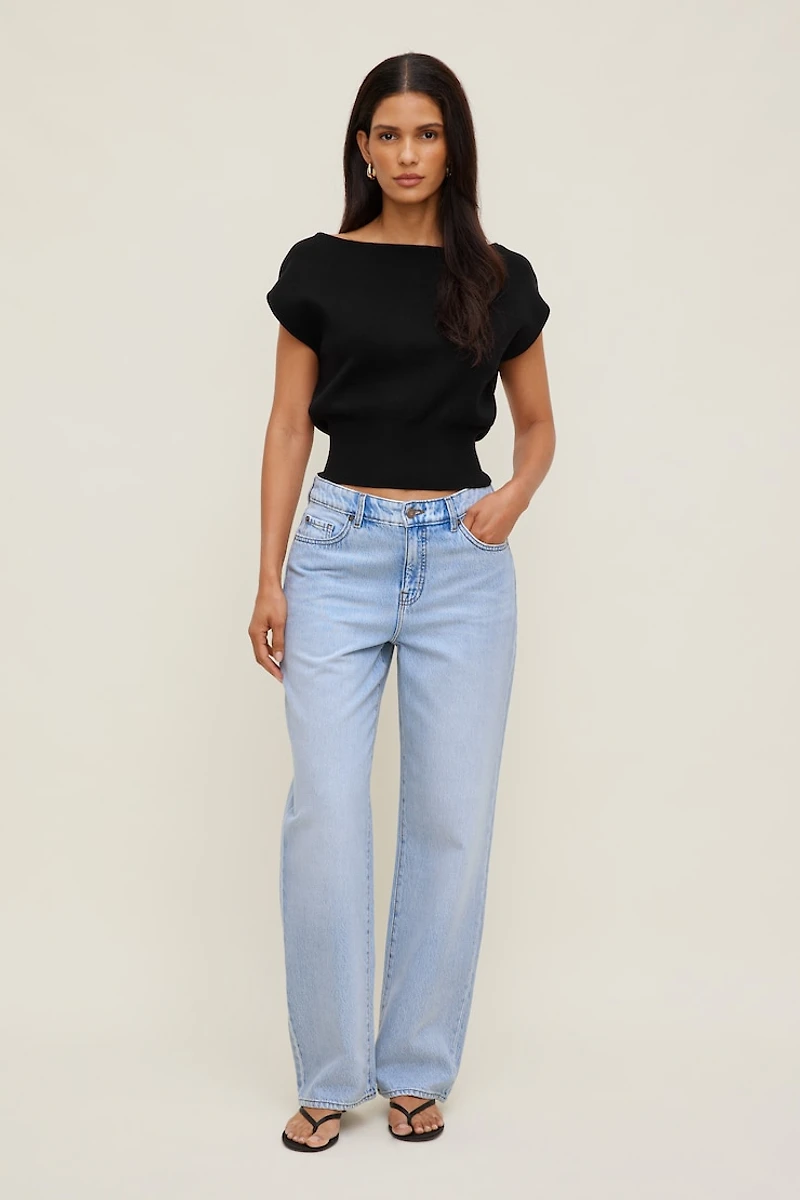 Aria Boat Neck Sweater