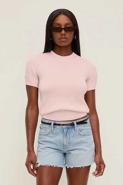 Clara Short Sleeve Sweater