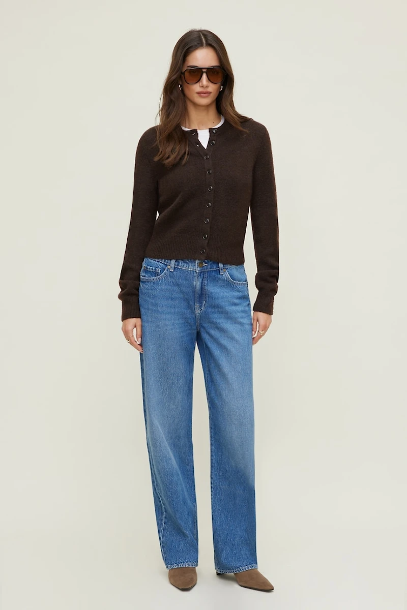 Rebecca Crewneck Cardigan