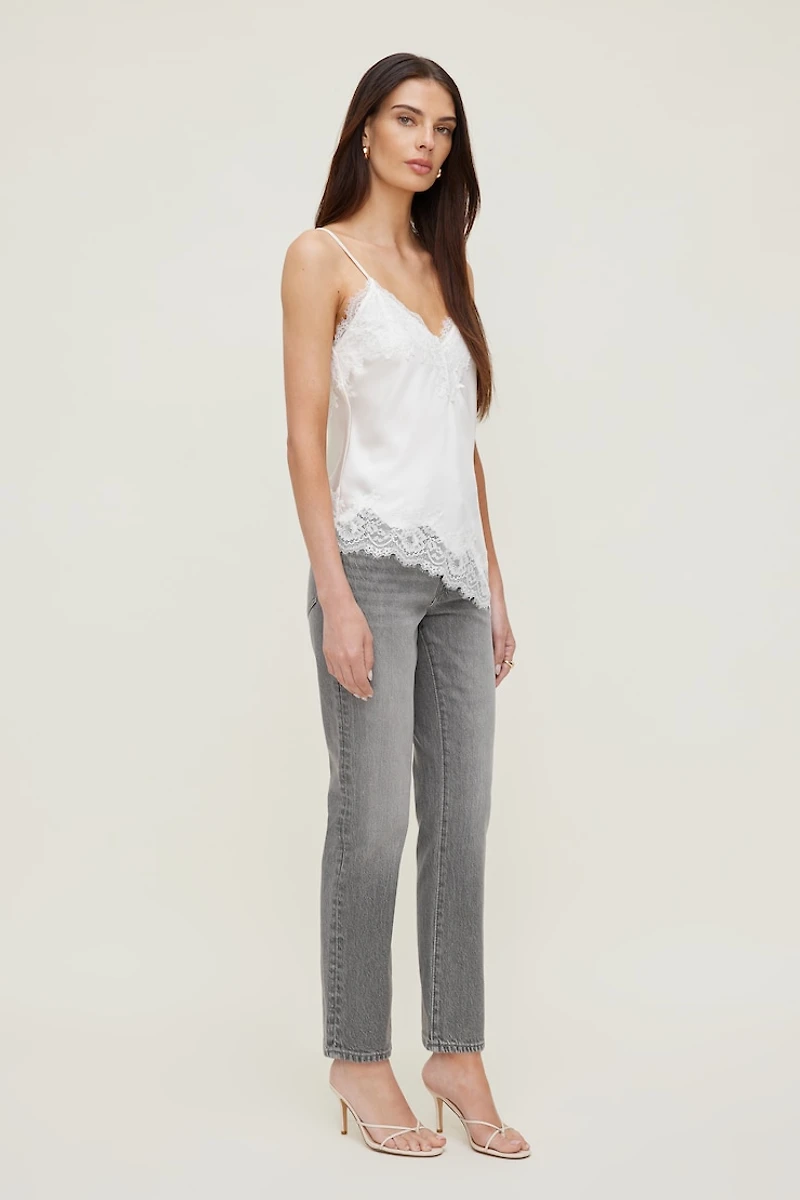Frenchie High Rise Slim Leg Jeans