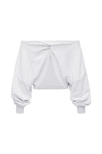 SoftTerry™ Dancer Off-Shoulder Top