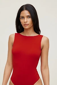 Justaucorps sculptant à dos châle