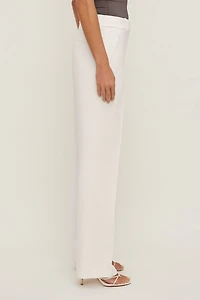 Camelia Crepe Straight Leg Pants
