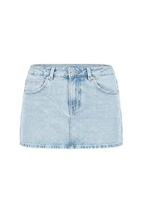 Denim Micro Skort