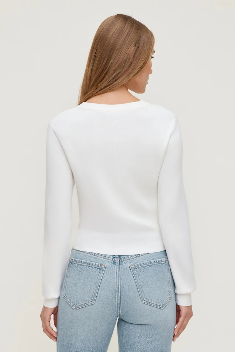 Rebecca Crewneck Cardigan