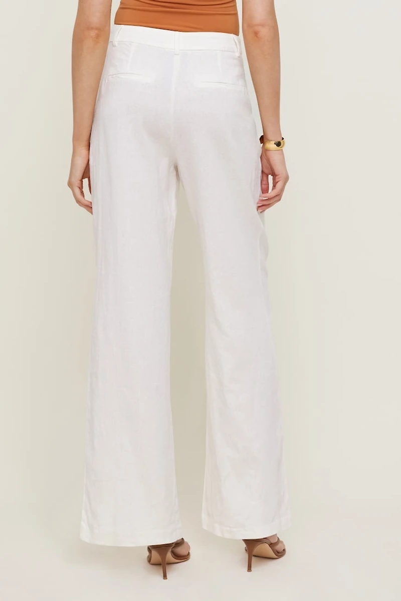 Alex Linen Wide Leg Pants