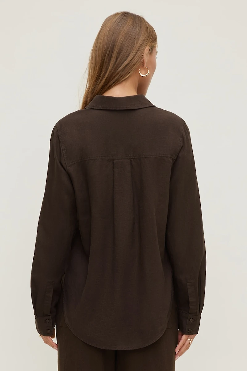 Isla Oversized Linen Shirt
