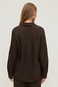 Isla Oversized Linen Shirt