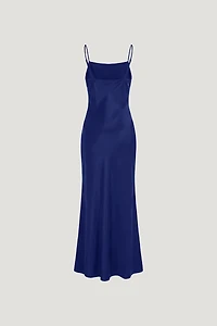 Lucia Satin Maxi Slip Dress