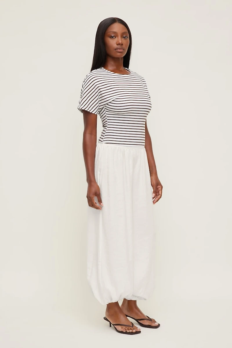 Andrea Striped Cotton T Shirt