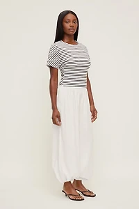 Andrea Striped Cotton T Shirt