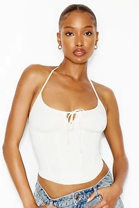 Haut bustier licou