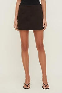 Stacie Denim Mini Skort
