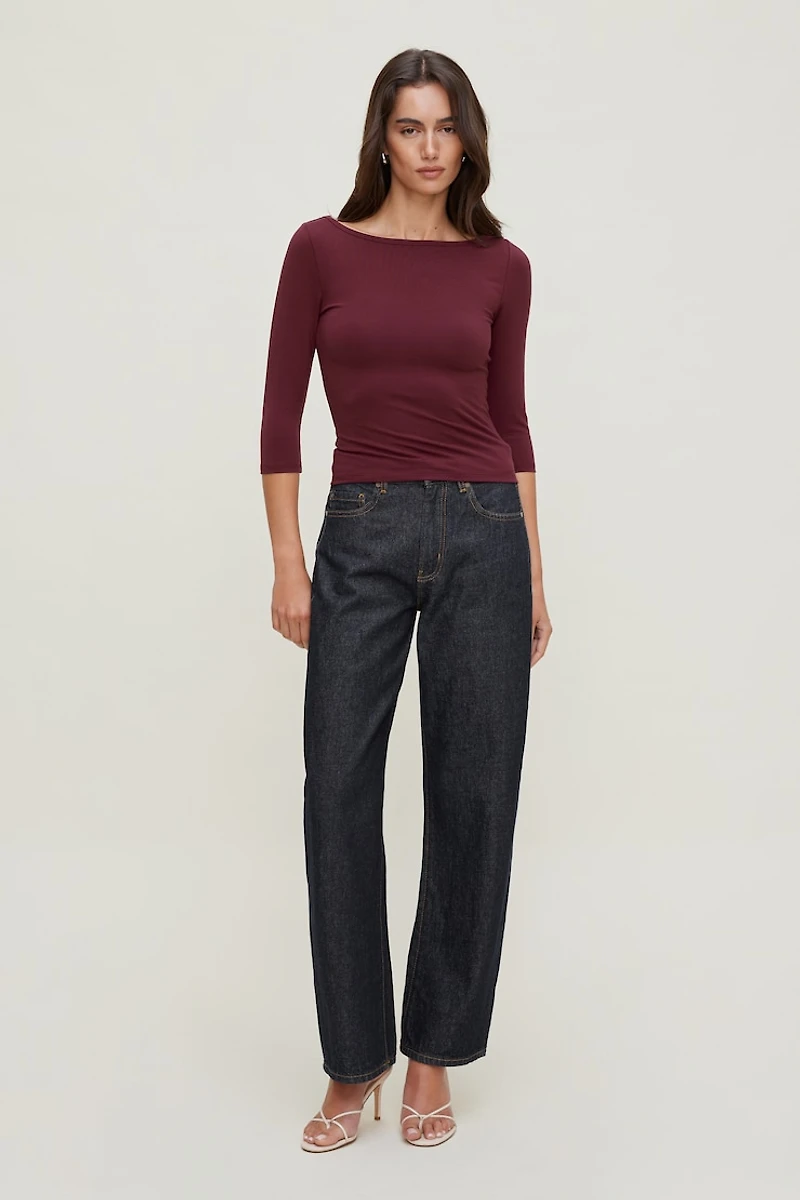 Maude Cotton Spandex T Shirt