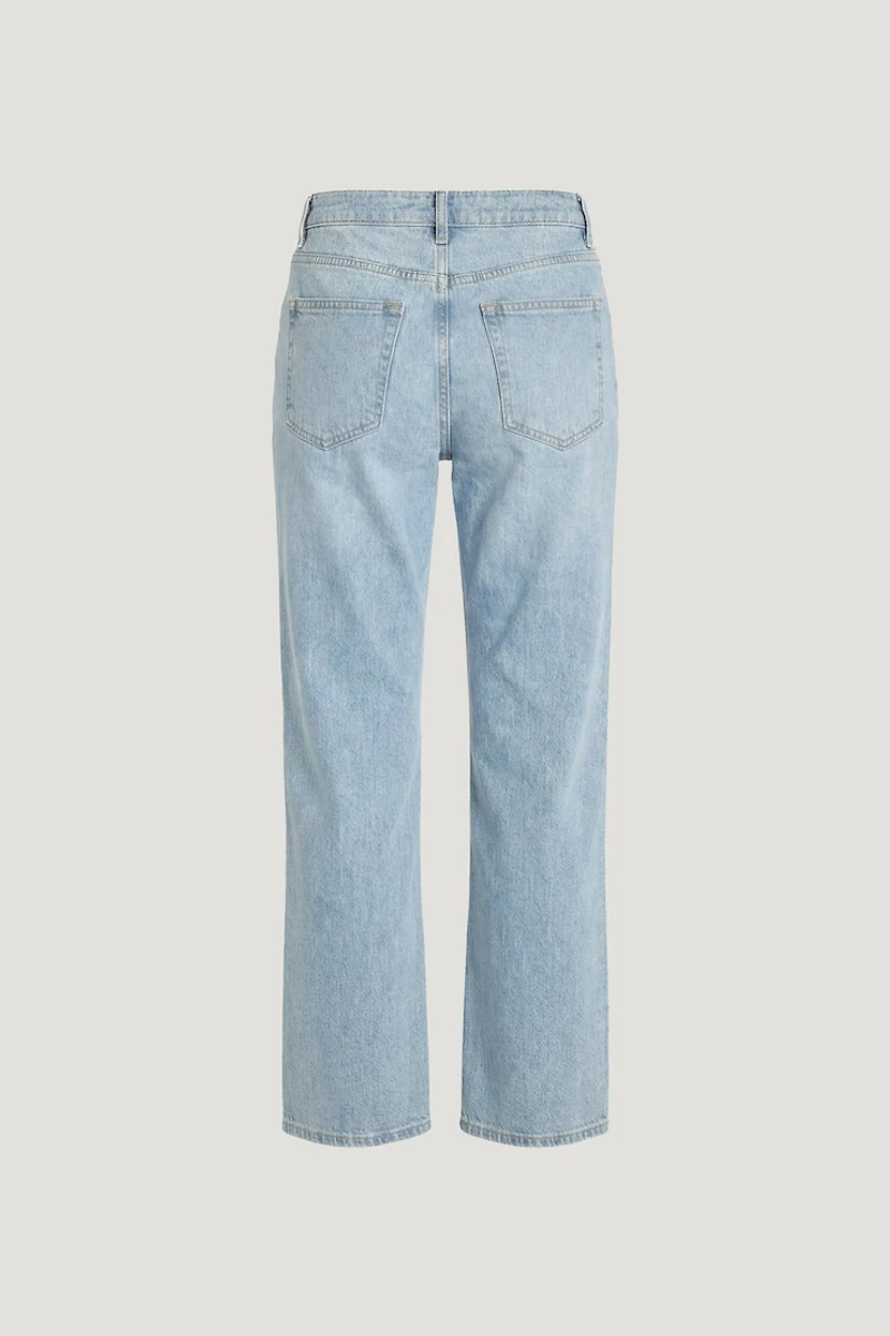 Low Rise Relaxed Straight Leg Jeans