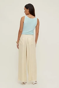 Leo Linen Wide Leg Pants