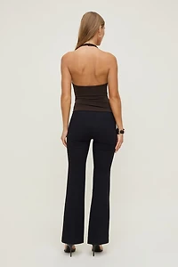 Front Drape Halter Top