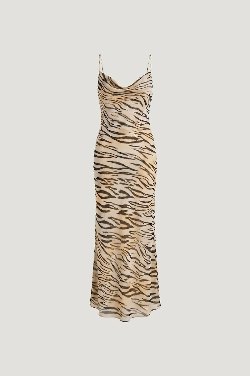 Robe style nuisette maxi Alessia