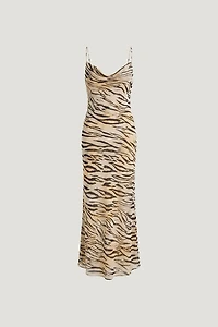 Robe style nuisette maxi Alessia