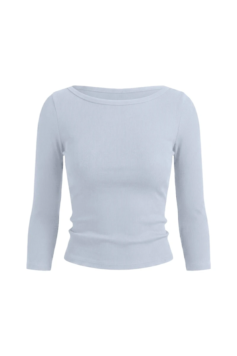 SnatchRib 3/4 Sleeve Top