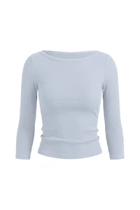 SnatchRib 3/4 Sleeve Top