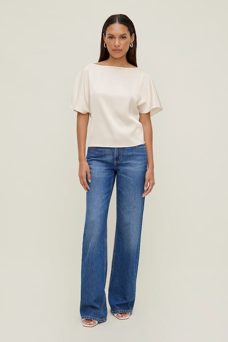 Farra Satin Blouse