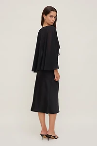 Sheer Short Cape