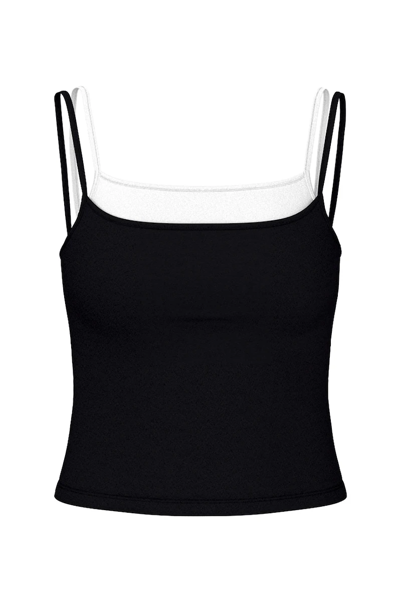 Sleek Double Layer Cami Top