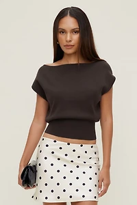 Aria Boat Neck Sweater