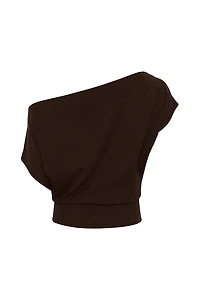 StretchTerry™ Off Shoulder Top