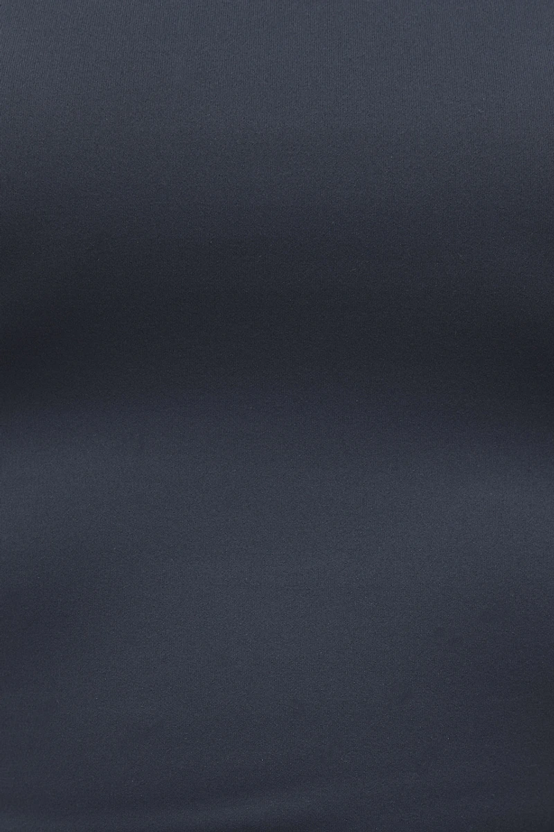 Camisole sculptante à col montant