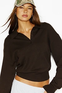 After Practice Polo Sweater