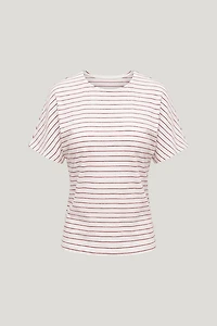 Andrea Striped Cotton T Shirt