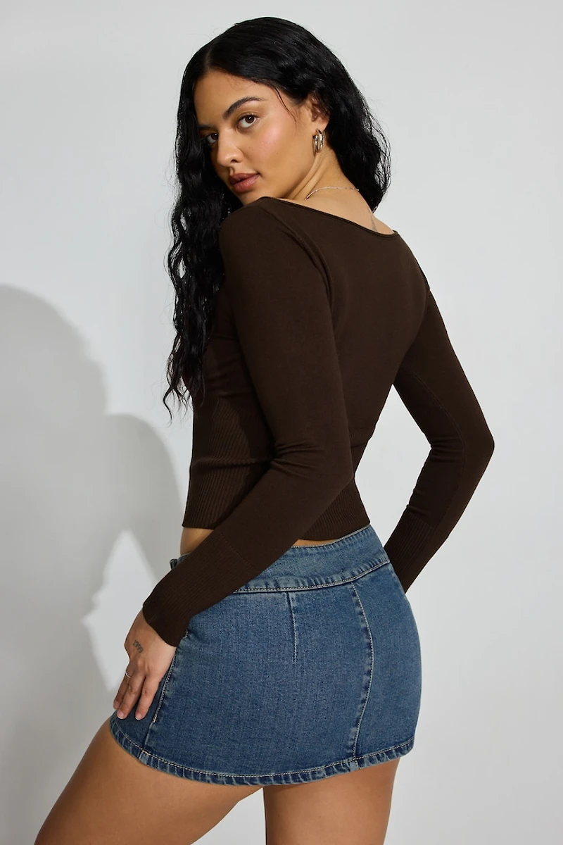 Ryan Fitted Boatneck Sweater